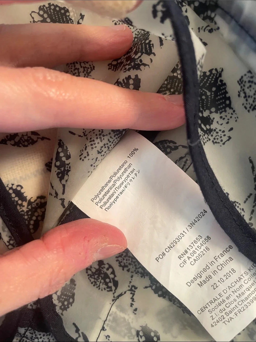 3 Pommes Rain Jacket
